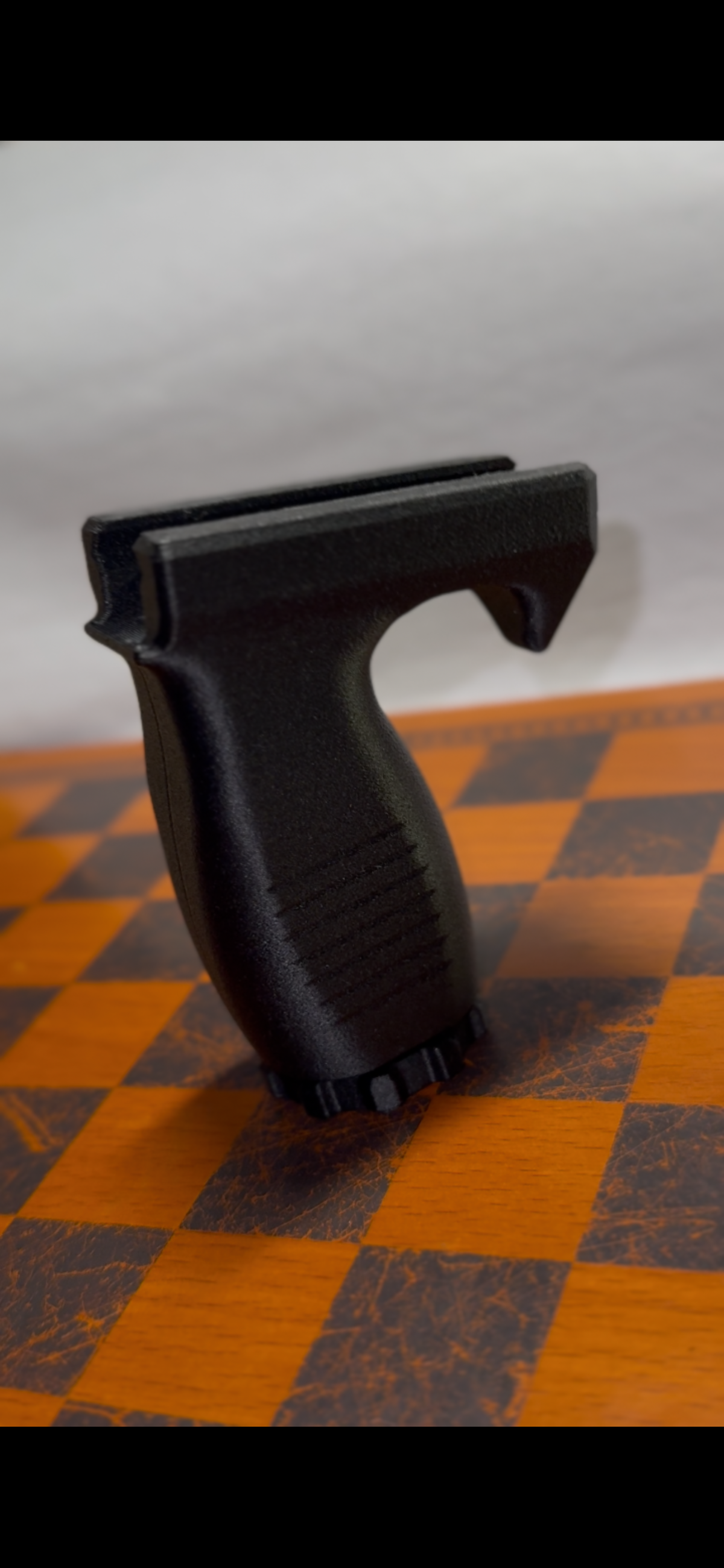 Picatinny rail-mounted Angled Foregrip